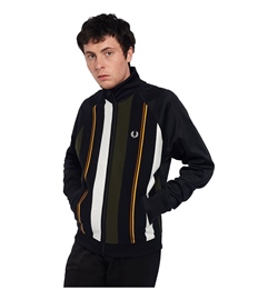 Fred Perry Knitted Stripe Track Jacket