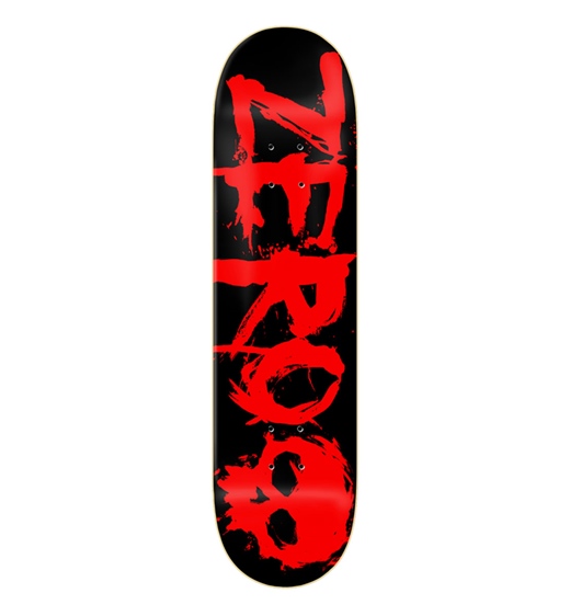 Zero Skateboards Deck Team Blood 8.25"