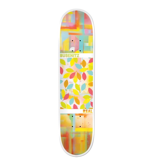 Real Skateboards Deck Busenitz Acrylics 8.06